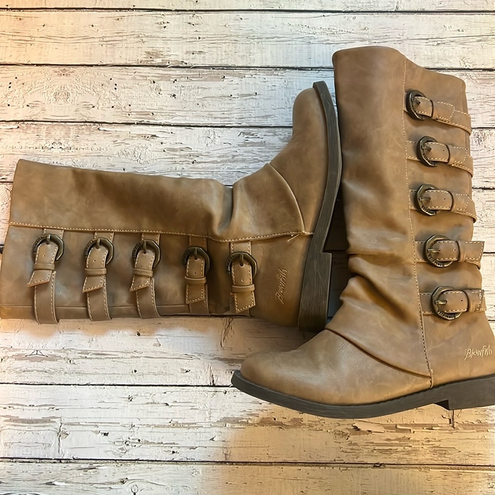 Girls blowfish brown boots